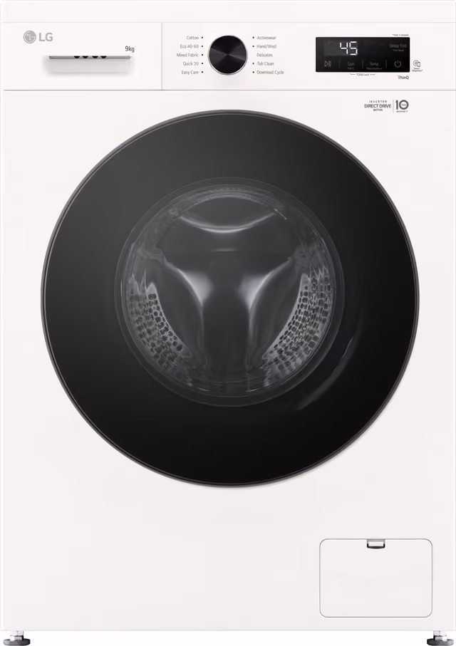 LG Tvättmaskin F4X1009NWB (9kg)