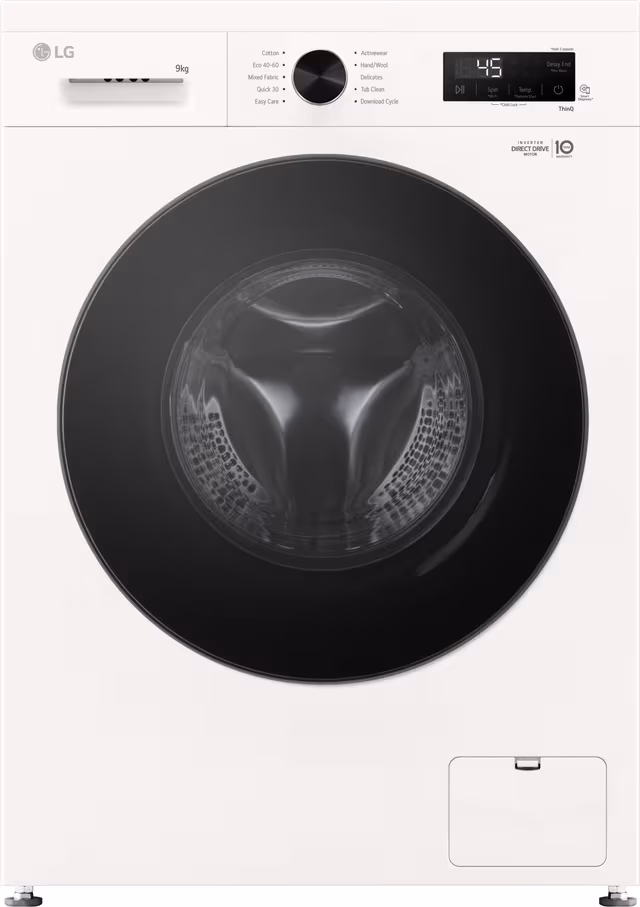 LG Tvättmaskin F4X1009NWB (9kg)