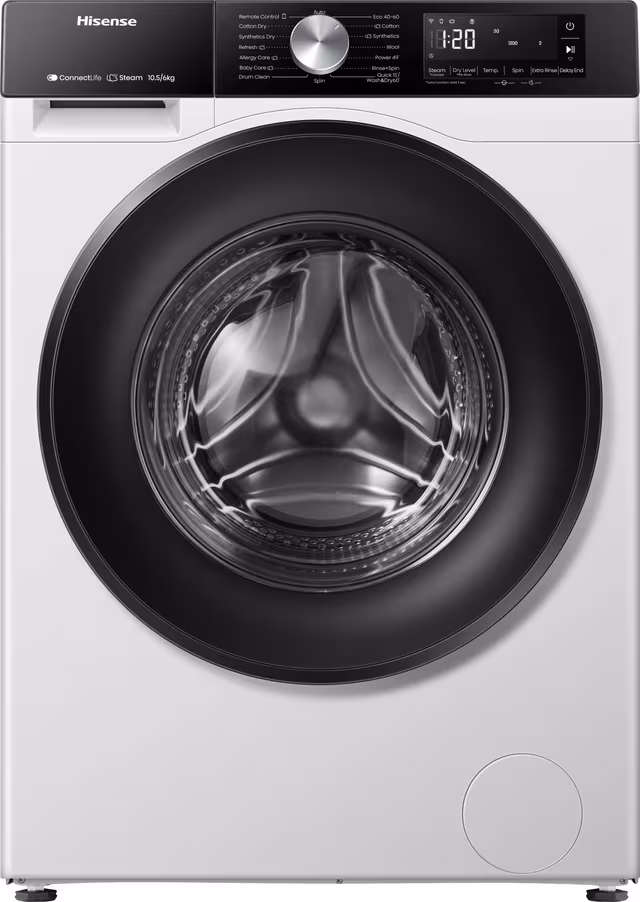 Hisense Tvätt/Tork HWD3S1X614 (10.5/6kg)