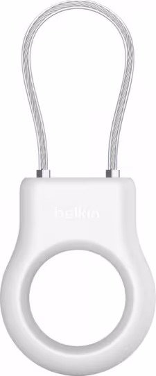Belkin Secure Holder with Wire Cable - Airtag - White