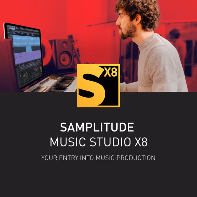 MAGIX Samplitude Music Studio X8 - PC Windows