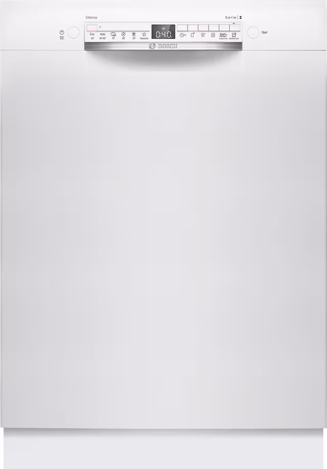Bosch Serie 2 Diskmaskin SMU2HVW71S (vit)