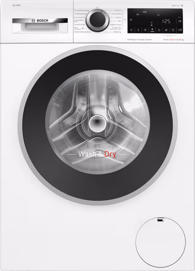 Bosch Serie 6 Tvätt/Tork WNG254ABSN (10.5/6kg)