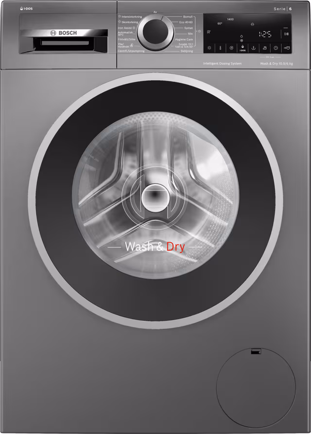 Bosch Serie 6 Kombinerad Tvättmaskin/Torktumlare WNG254ARSN (10.5/6kg)