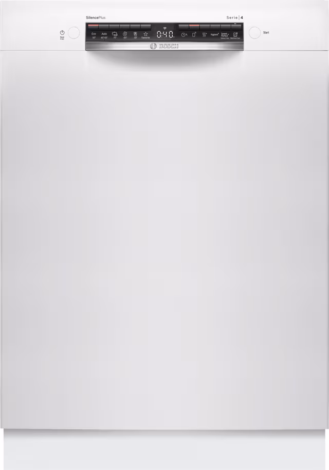 Bosch Serie 4 Diskmaskin SMU4HKW72S (vit)