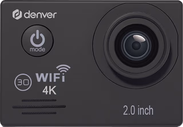 DENVER ACK-8064 – 4K Action Cam with Wi-Fi and LCD Screen