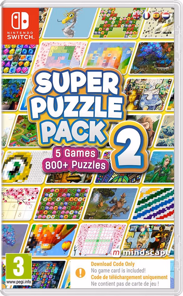 Super Puzzle Pack 2 (Code in a Box) - Nintendo Switch - Pussel