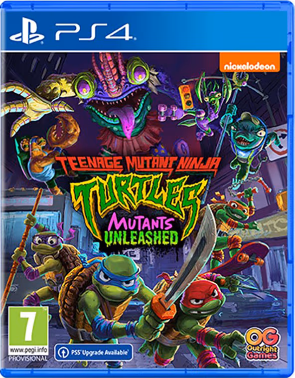 Teenage Mutant Ninja Turtles: Mutants Unleashed - Sony PlayStation 4 - Action
