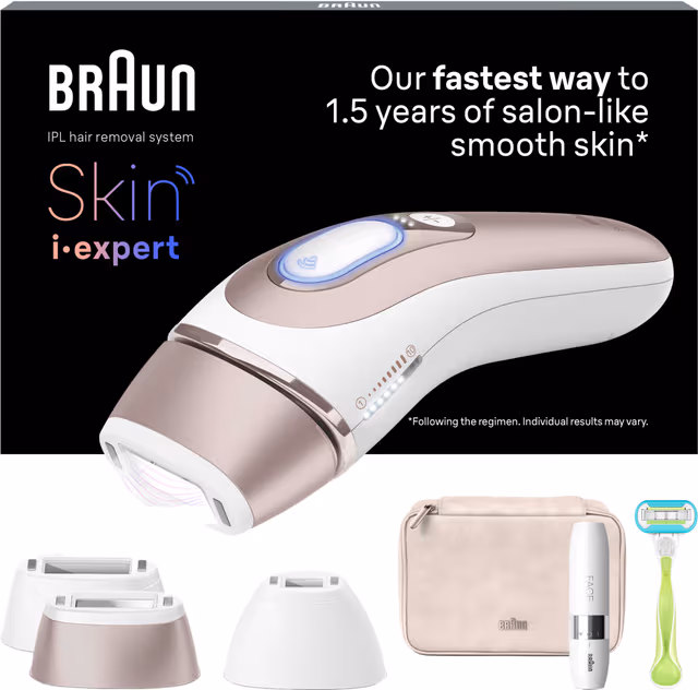 Braun Smart IPL Skin iExpert Pro 7 ljusbaserad hårborttagare PL7249