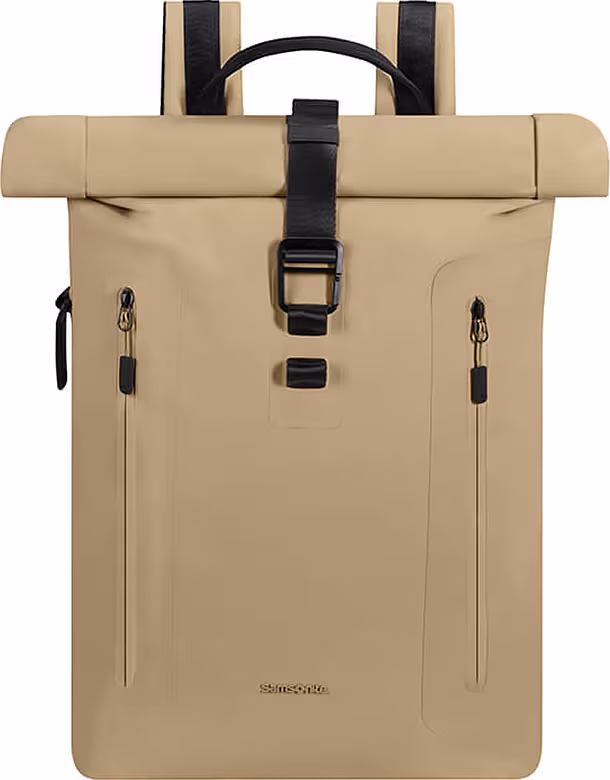 Samsonite Coatify Biz Rolltop 15,6" datorryggsäck (beige)
