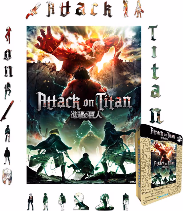 Crafthub Attack on Titan pussel (Final Battle Assault on Trost)