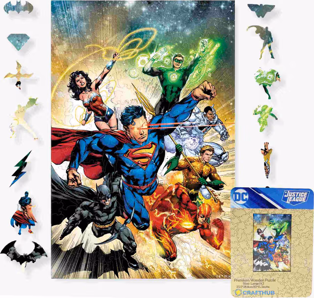 Crafthub Justice League pussel (Heroes)