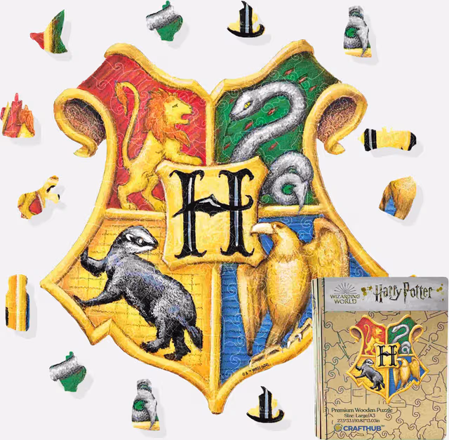 Crafthub Harry Potter pussel (Hogwards Crest)