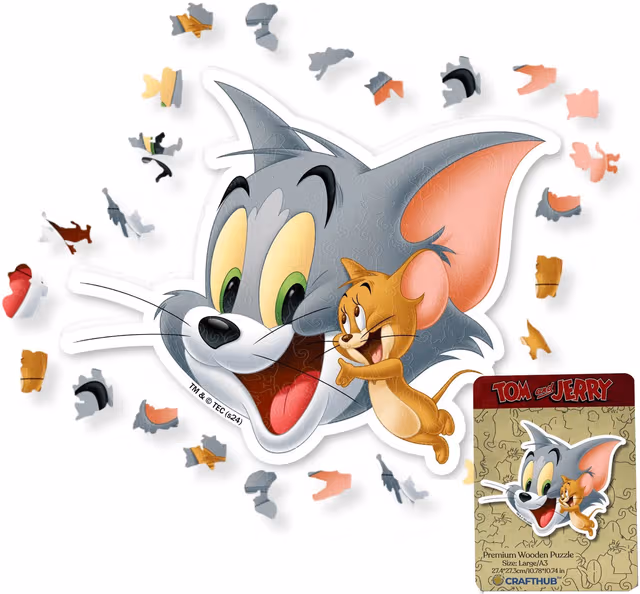 Crafthub Tom & Jerry pussel (Joyful)