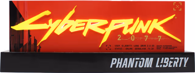 NeaMedia Icons Cyberpunk dekorativ lampa (Phantom Liberty)