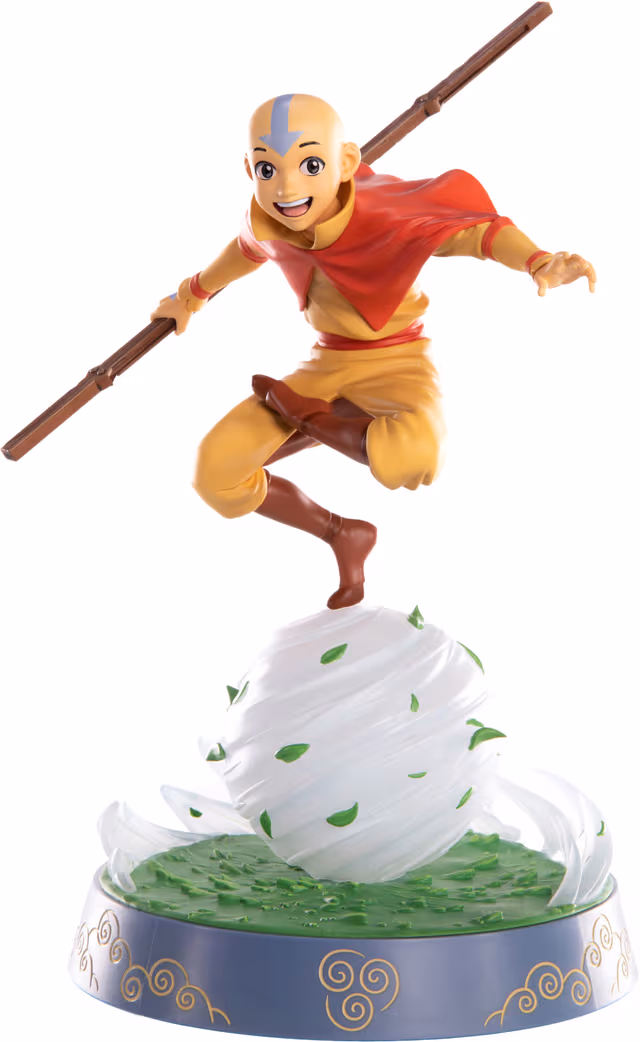First 4 Figures - Avatar The Last Airbender PVC Statue: Aang (Standard Edition) - Figur