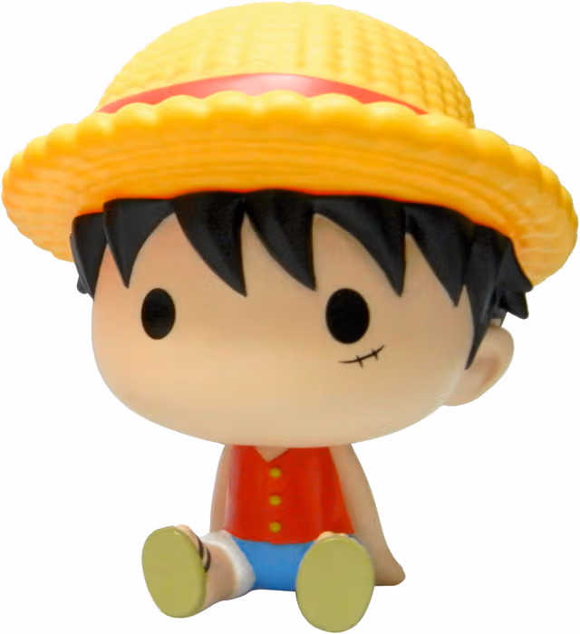 Plastoy Chibi One Piece Luffy sparbössa