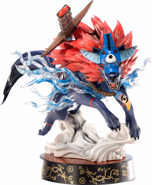 First 4 Figures - Okami - Oki (Wolf Form) (Standard Edition) - Figur