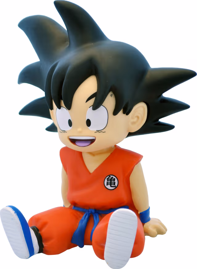 Plastoy Dragon Ball sparbössa (Son Goku)