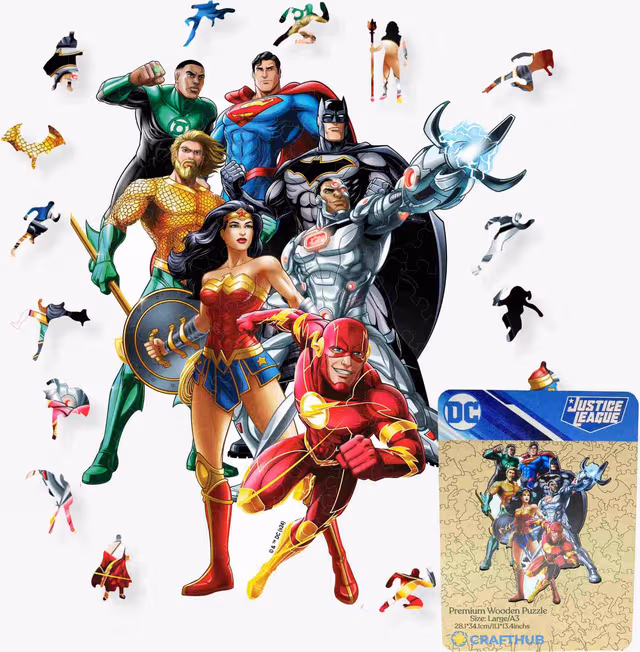 Crafthub Justice League pussel (Legends)