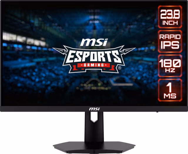 24" MSI G244F E2 - 1920x1080 (FHD) - 180Hz - IPS