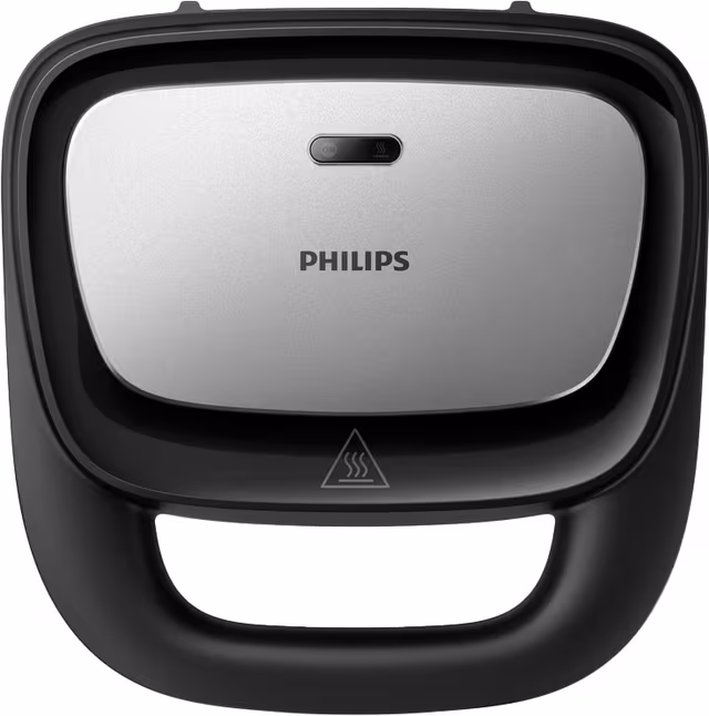 Philips 5000 Series smörgåsgrill HD2350/80 (svart/rostfritt stål)