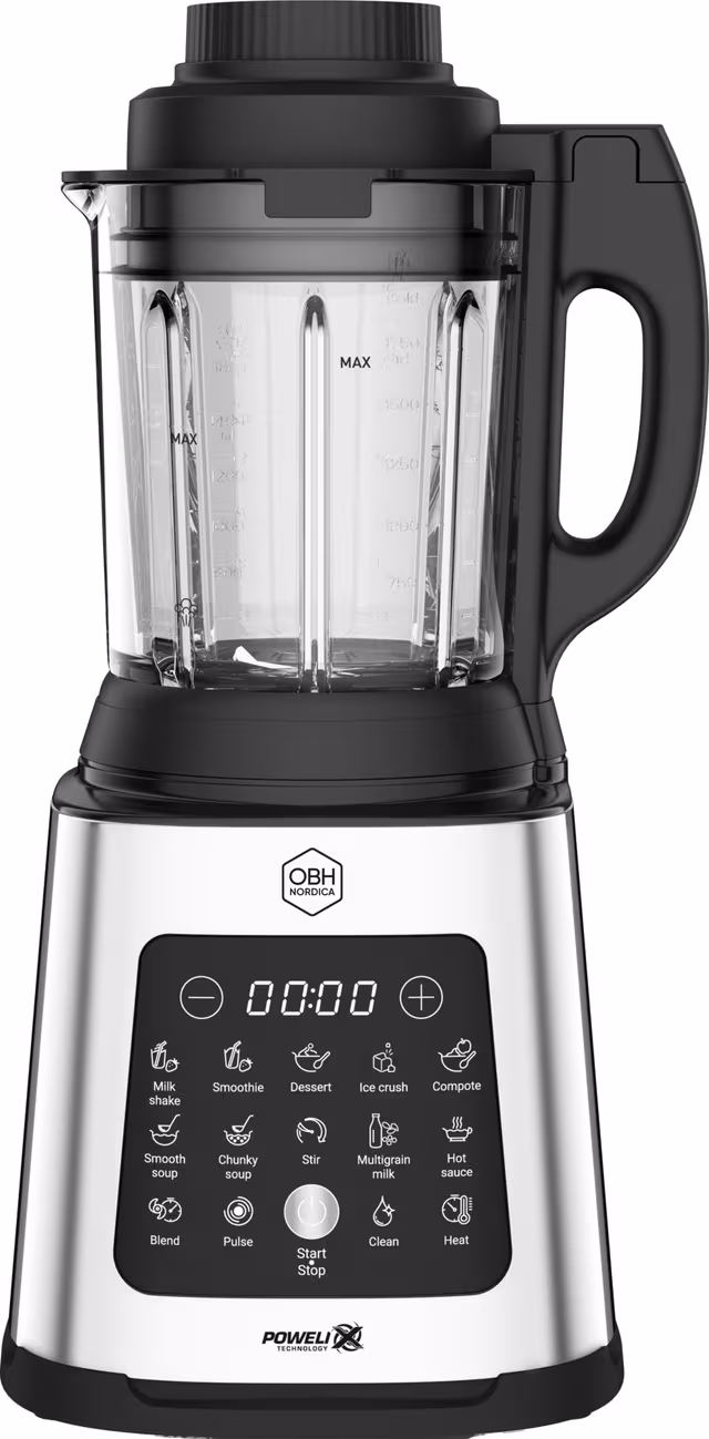 OBH Nordica Perfect Mix Cook blender LH835DS0 (svart/rostfritt stål)