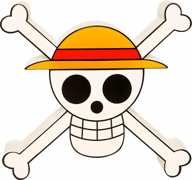 ABYStyle One Piece lampa (dödskalle)