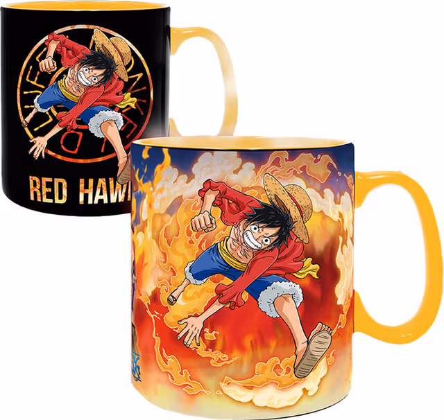 ABYStyle One Piece mugg (Luffy & Sabo)