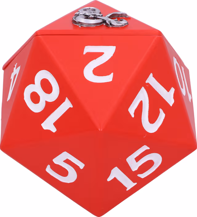 Nemesis Now - Dungeons & Dragons D20 Dice Box 13.5cm