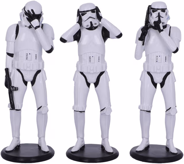 Nemesis Now - Three Wise Stormtroopers - Figur
