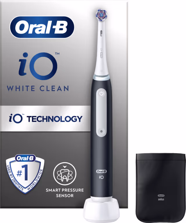 Oral-B iO White Clean eltandborste 117753 (svart)