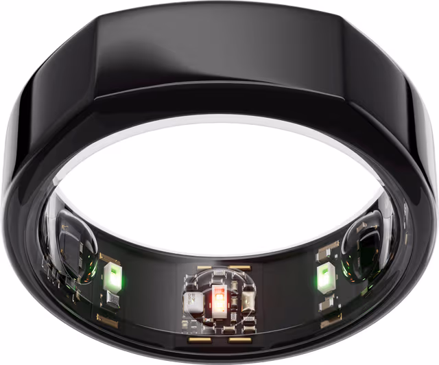 Oura Ring Gen3 Heritage smartring storlek 8 (svart)