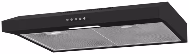 Ecotronic Underbyggd Köksfläkt EBU603B (svart 60cm)
