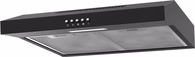 Ecotronic Underbyggd Köksfläkt EBU503B (svart 50cm)