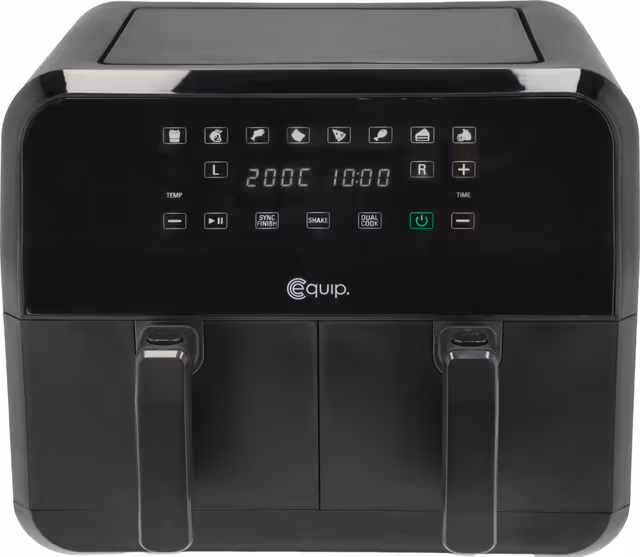 Equip Dual airfryer 8L 34761 (svart)