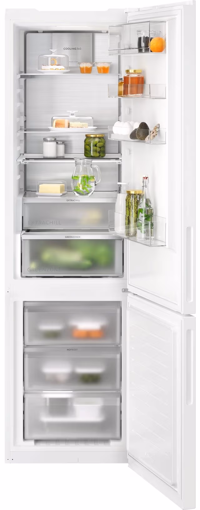Electrolux Serie 800 Kombiskåp ENT8MD36W (vit)