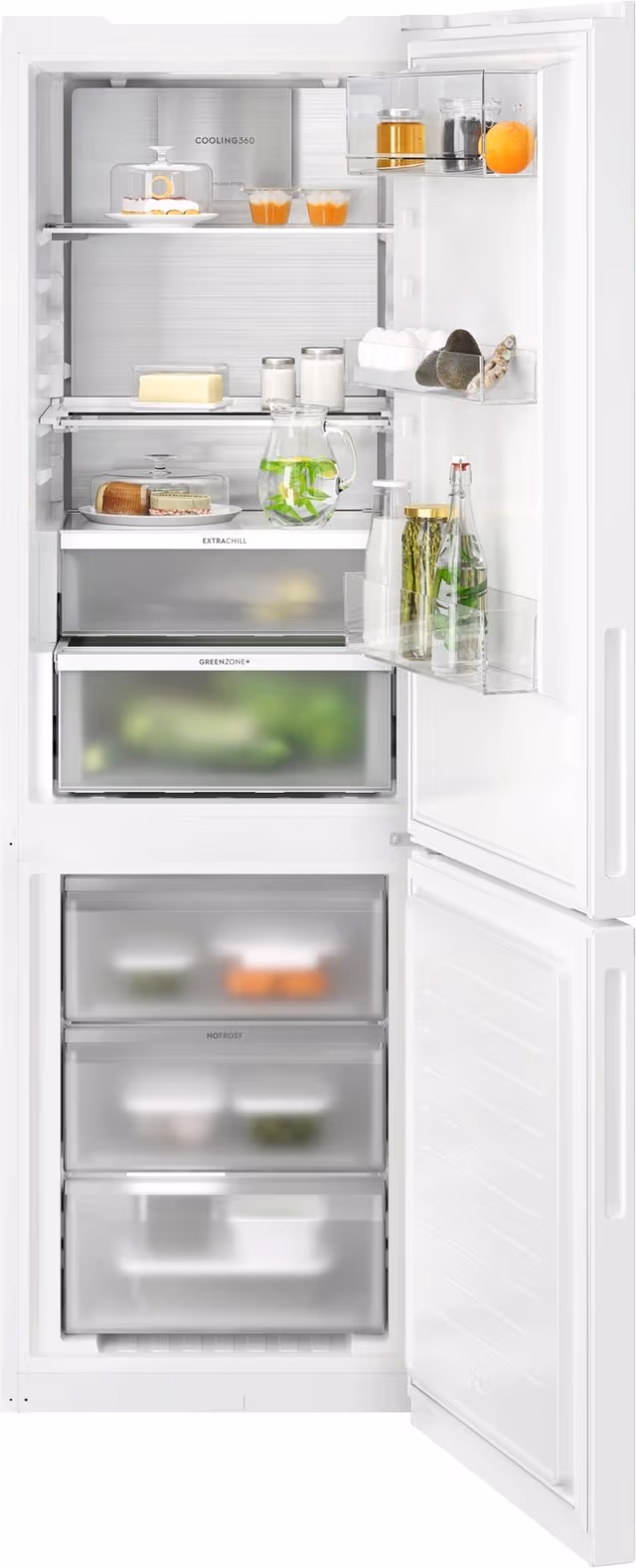Electrolux Serie 800 Kombiskåp ENT8MD32W (vit)