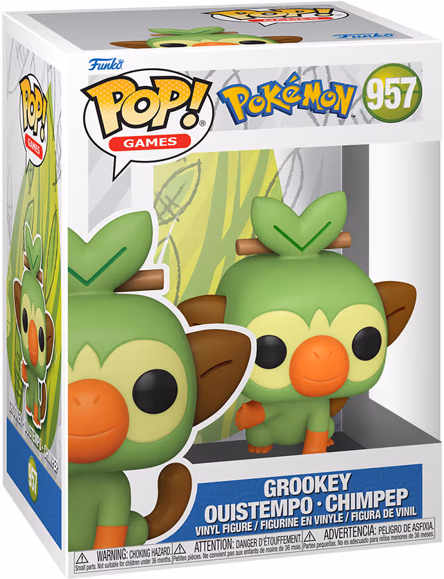 Funko! - POP Vinyl Pokémon Grookey - Figur