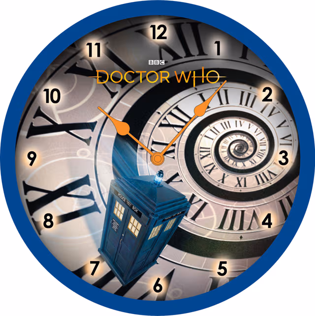 Pyramid International Doctor Who väggklocka (Time Spiral)