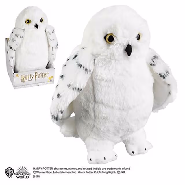Harry Potter - Hedwig plush medium 29 cm tray - Plysch