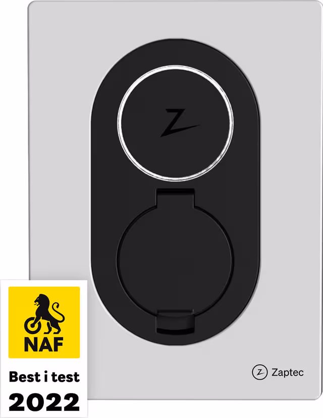 Zaptec Go elbilsladdare 900-00107 (molnvit)