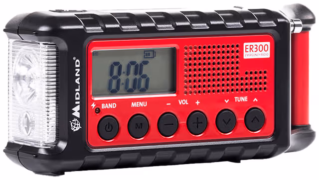 Midland ER300 nödradio / vevradio