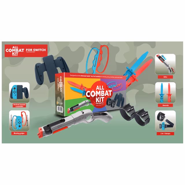 Excalibur Games All Combat Kit - Nintendo Switch