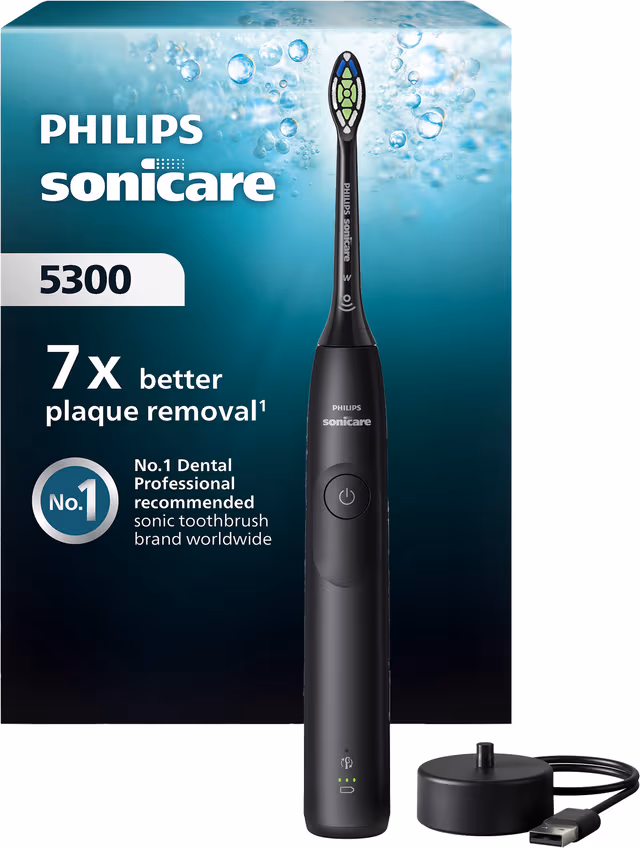 Philips eltandborste Sonicare 5300 series HX7101 - tooth brush - black