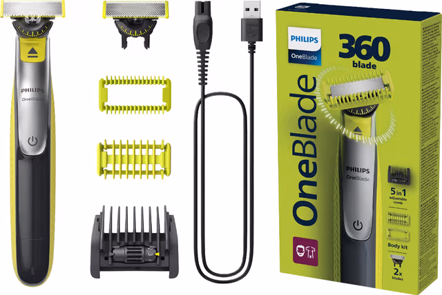 Philips OneBlade 360 ansikts- och kroppstrimmer QP2834/23