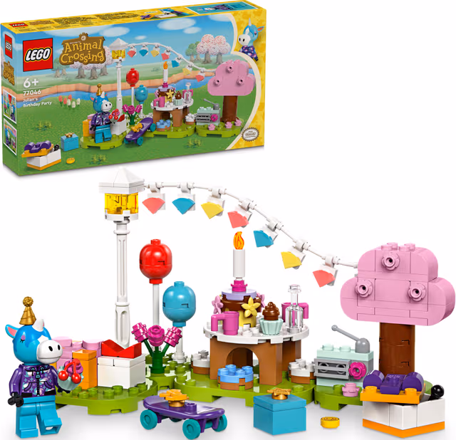 LEGO Animal Crossing 77046 Födelsedagskalas hos Julian
