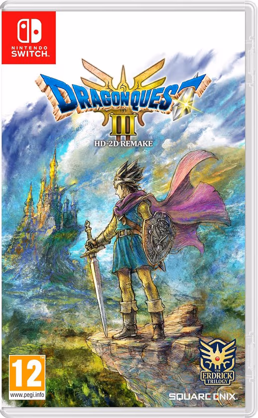 Dragon Quest III HD-2D Remake - Nintendo Switch - Turn-based