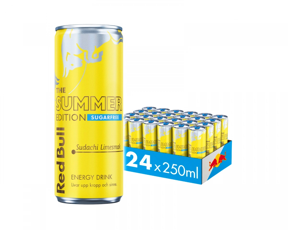 Red Bull SUMMER Edition, 250ml - Sugarfree