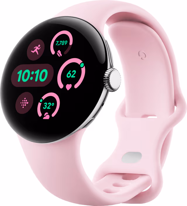 Google Pixel Watch 3 41mm LTE (rosékvarts)